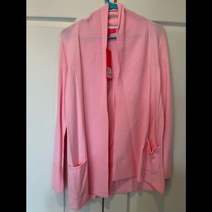 XS pink tropics tiny adaira cardigan
